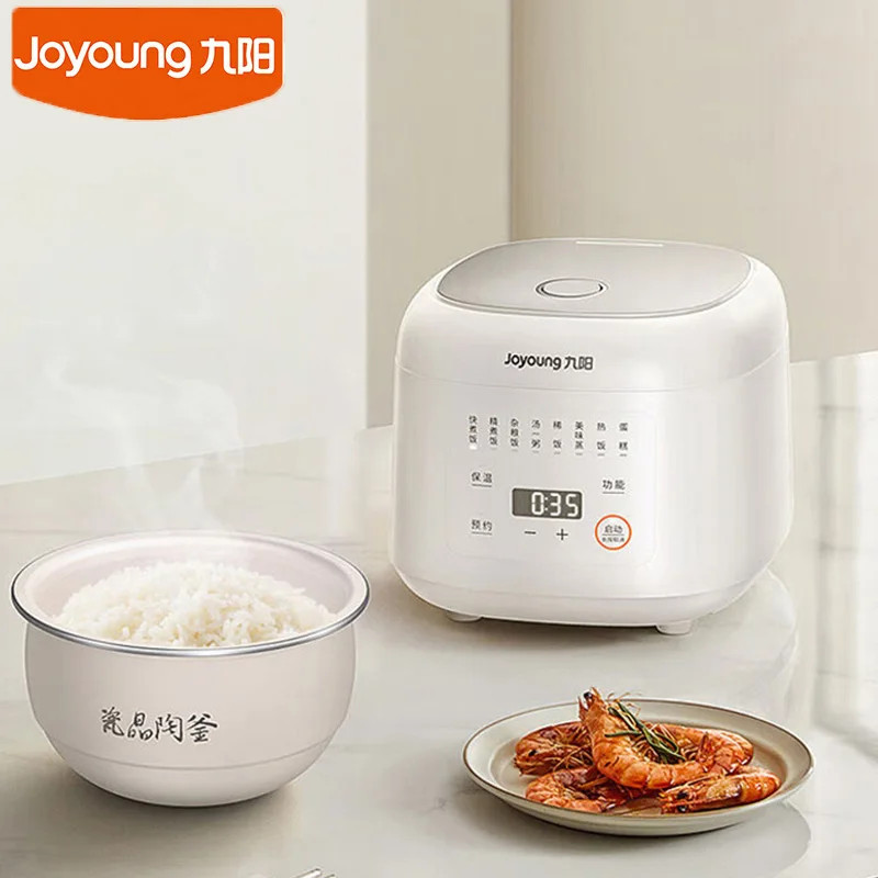 Panela elétrica de arroz JOYOUNG 2L: cozinhe arroz e muito mais com facilidade!